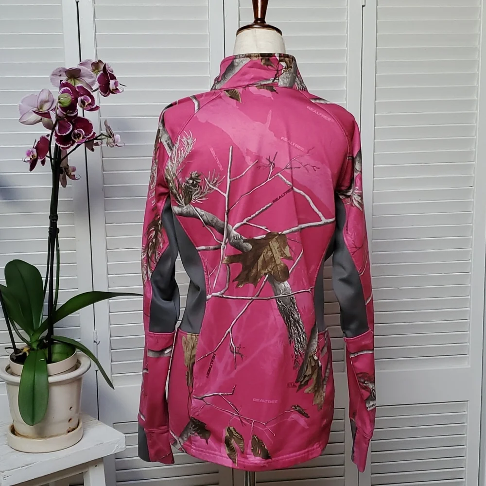 Realtree Pullover Performance Top Size M - Picture 2 of 7
